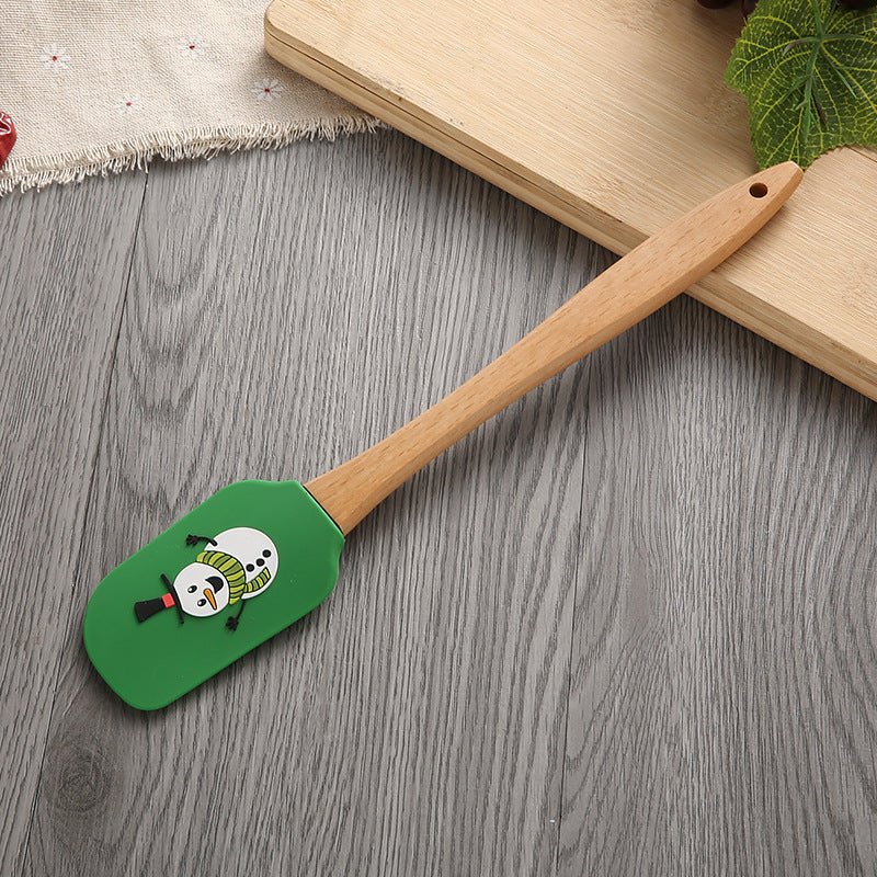 Wholesale Butter Spatula Christmas Series Kitchen Silicone Spatula